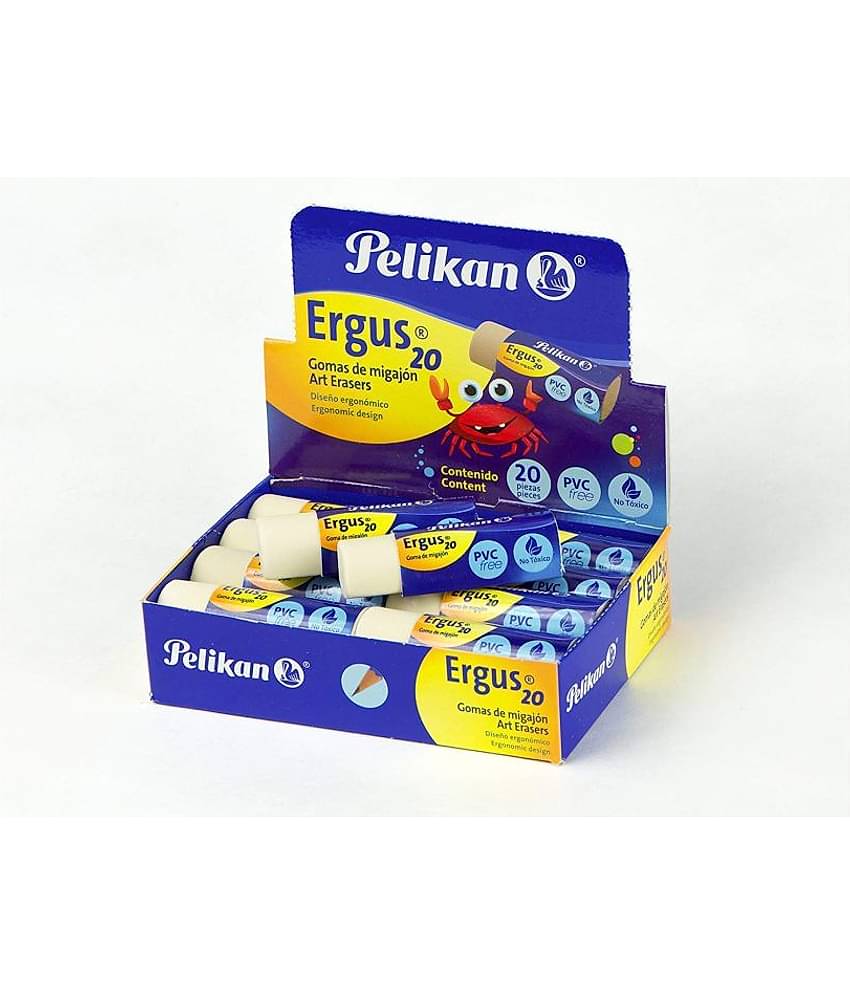 ERGUS ERASERS  PACK OF 20