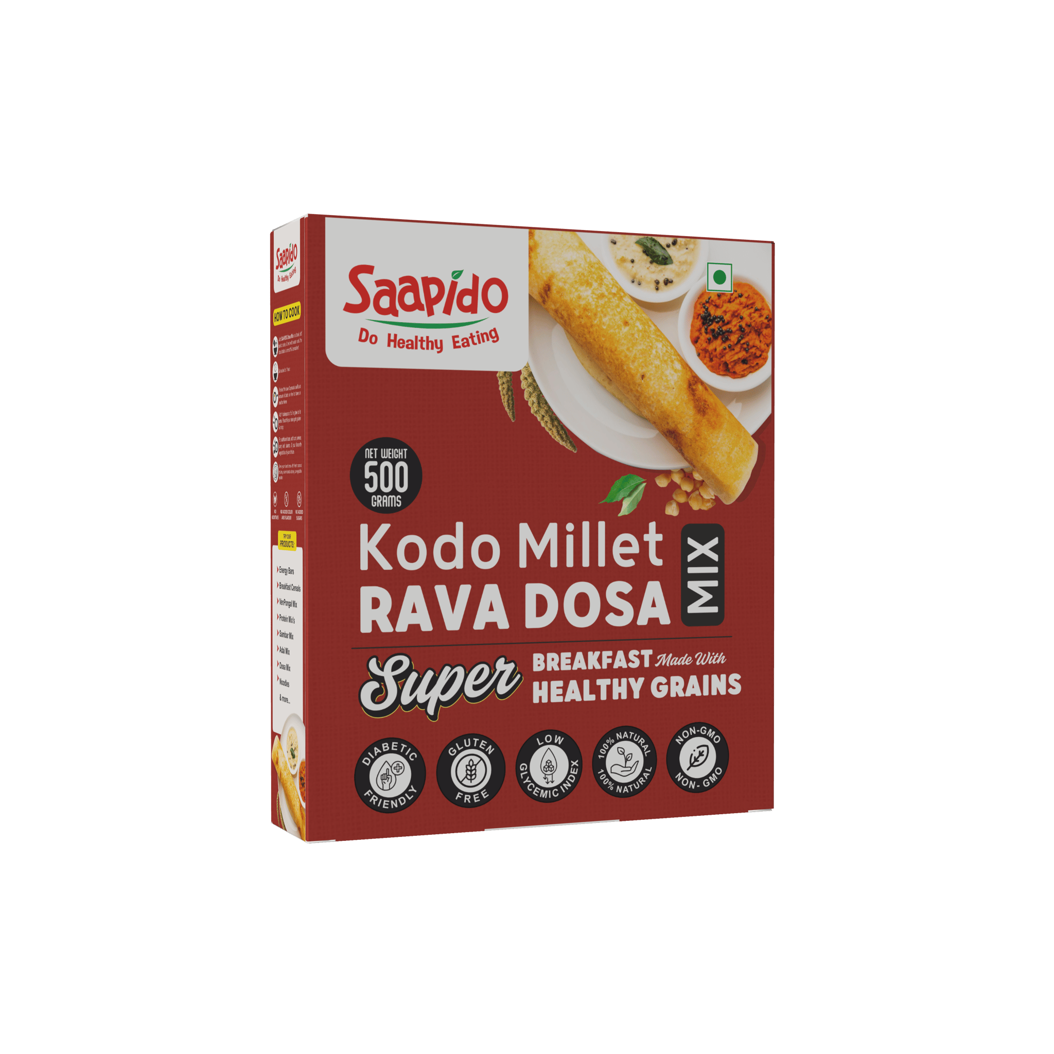 Kodo Millet Rava Dosa Mix - 500 gms