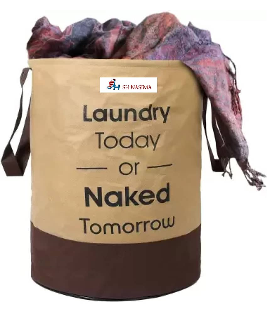SH NASIMA Beige Laundry Bag