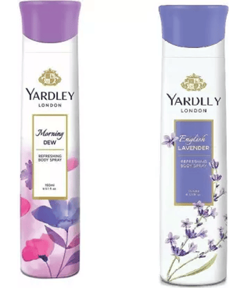Yardley London Lavender Combo Deodorant Spray Deodorant Spray - For Women  (150 ml each , Pack of 2)