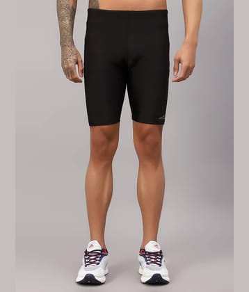 Vector X Black Polyester Men's Running Shorts ( Pack of 1 )
