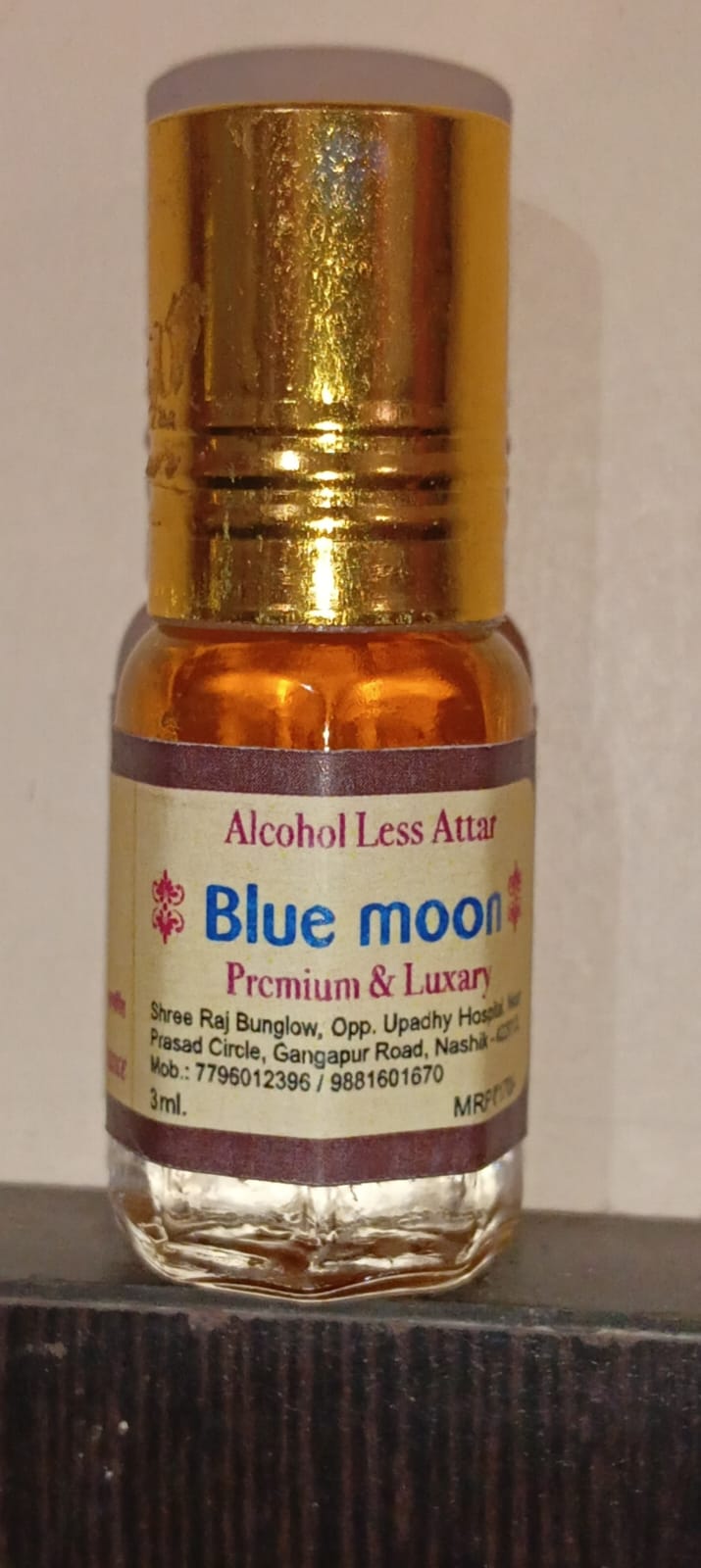 Blue moon  attar Roll On 3 ML