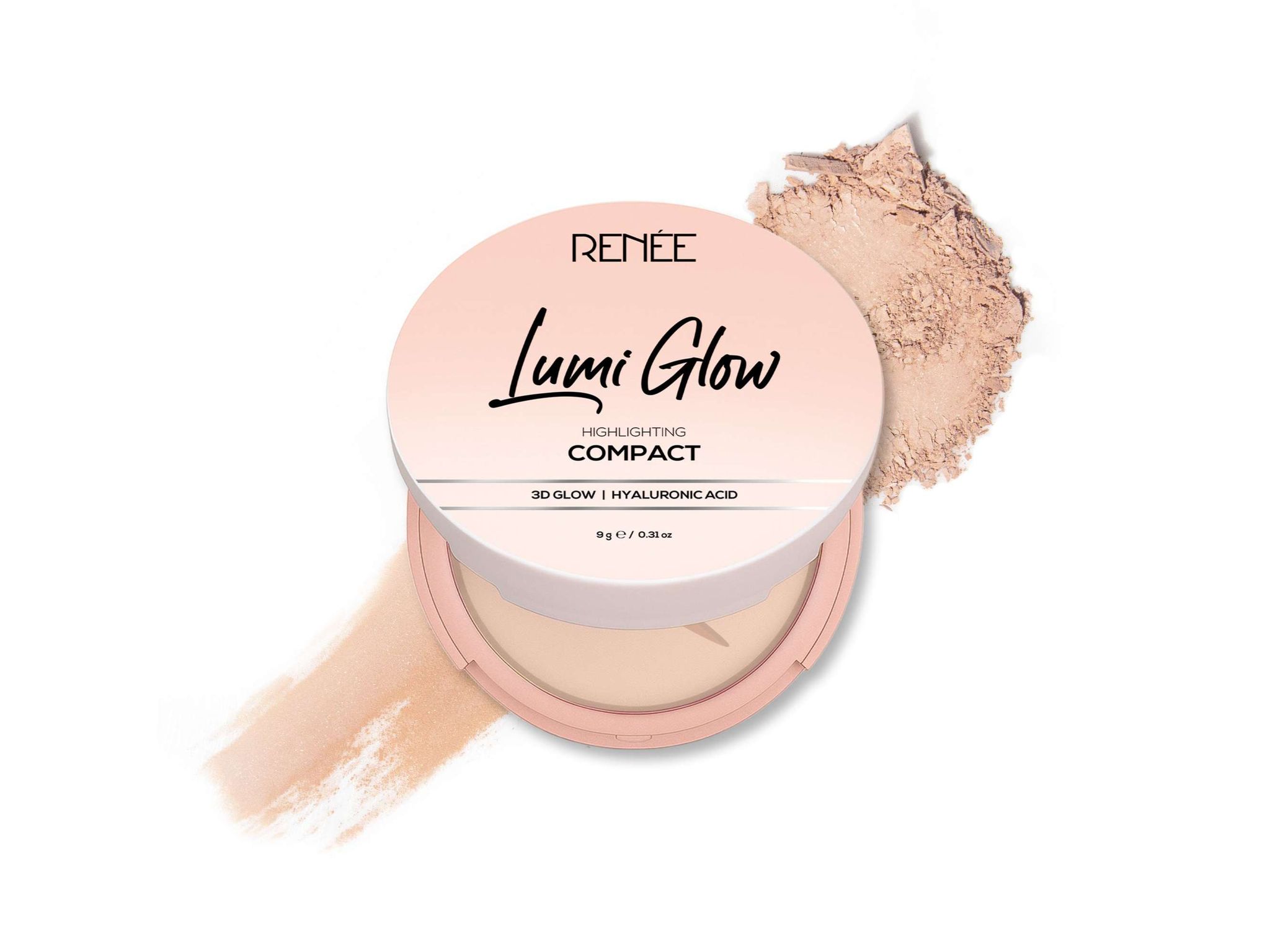 RENEE Lumi Glow Highlighting Compact - 01 Velvet Vanilla