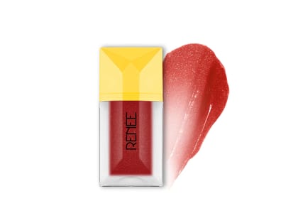 RENEE Everyday Lip gloss 01 Dark Cherry, Lightweight & Non-Sticky, Hydrates, Nourishes & Protects with SPF 30, Hyaluronic Acid, 3.5 ml