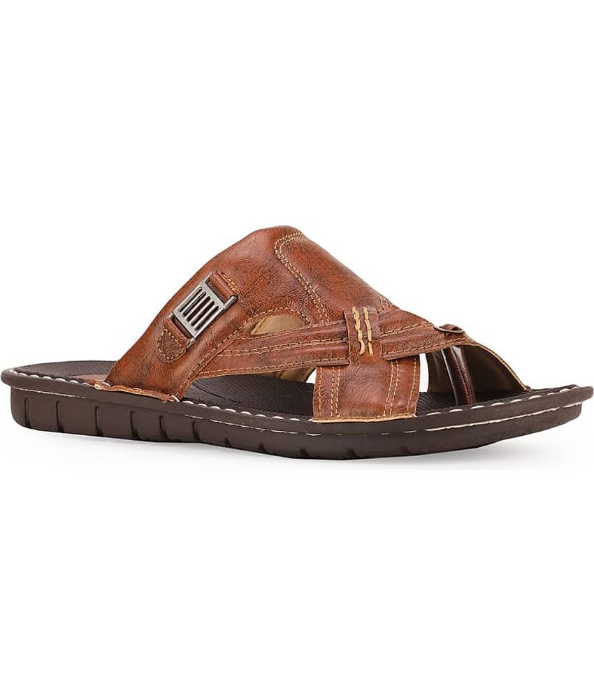 Bata - Brown Men's Sandals