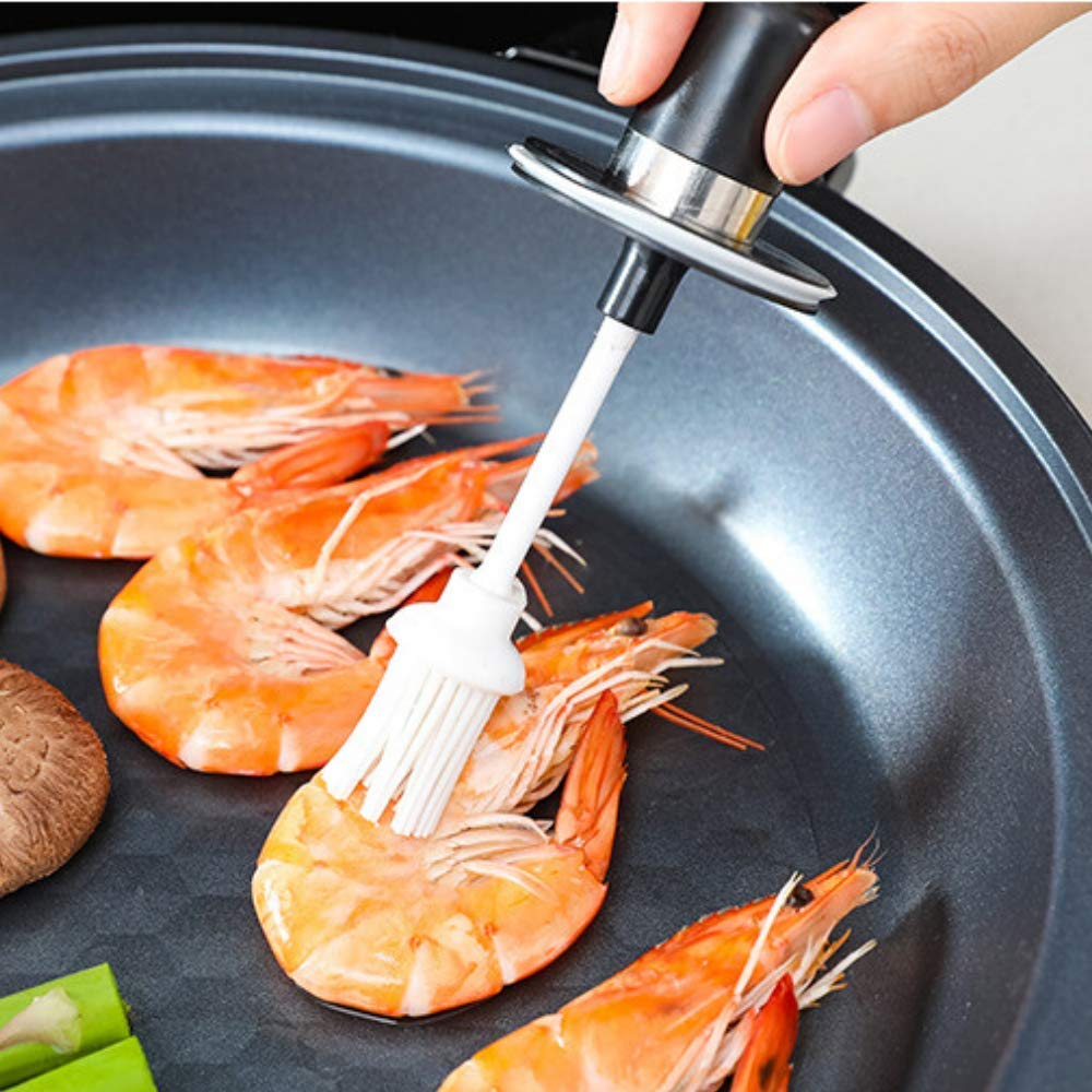 Femora FMBRSHHDPJR Borosilicate Glass Brush Jars and Honey Jar with Spoon - 250 ml, Set of 2, Transparent