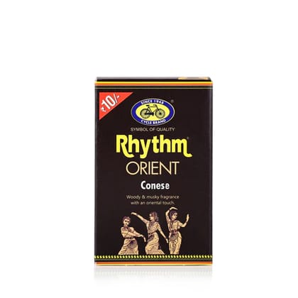 Cycle Brand Agarbatti Cones - Rhythm Orient Woody & Musky Fragrance, Rs. 10.00