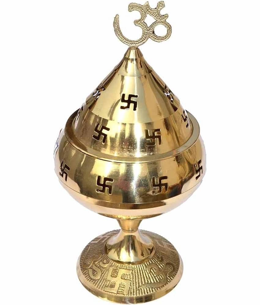 SKM Brass Akhand Diya - Pack of 1