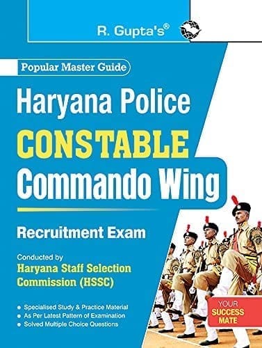 Haryana Police Constable (Commando Wing) Group 'C' Recruitment Exam Guide [Paperback] [Jul 02, 2025] RPH Editorial Board