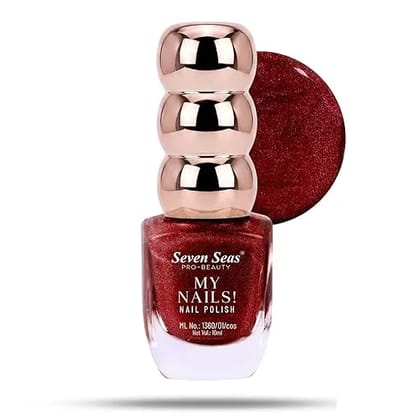 Seven Seas My Nails Nail Polish, High Colour Pay Off, Long Lasting, Quick Drying, Chip Resistant, Non-Staining, 10ml (271, 10ml) Seven Seas My Nails Nail Polish, High Colour Pay Off, Long Lasting, Quick Drying, Chip Resistant, Non-Staining, 10ml (271, 10ml)