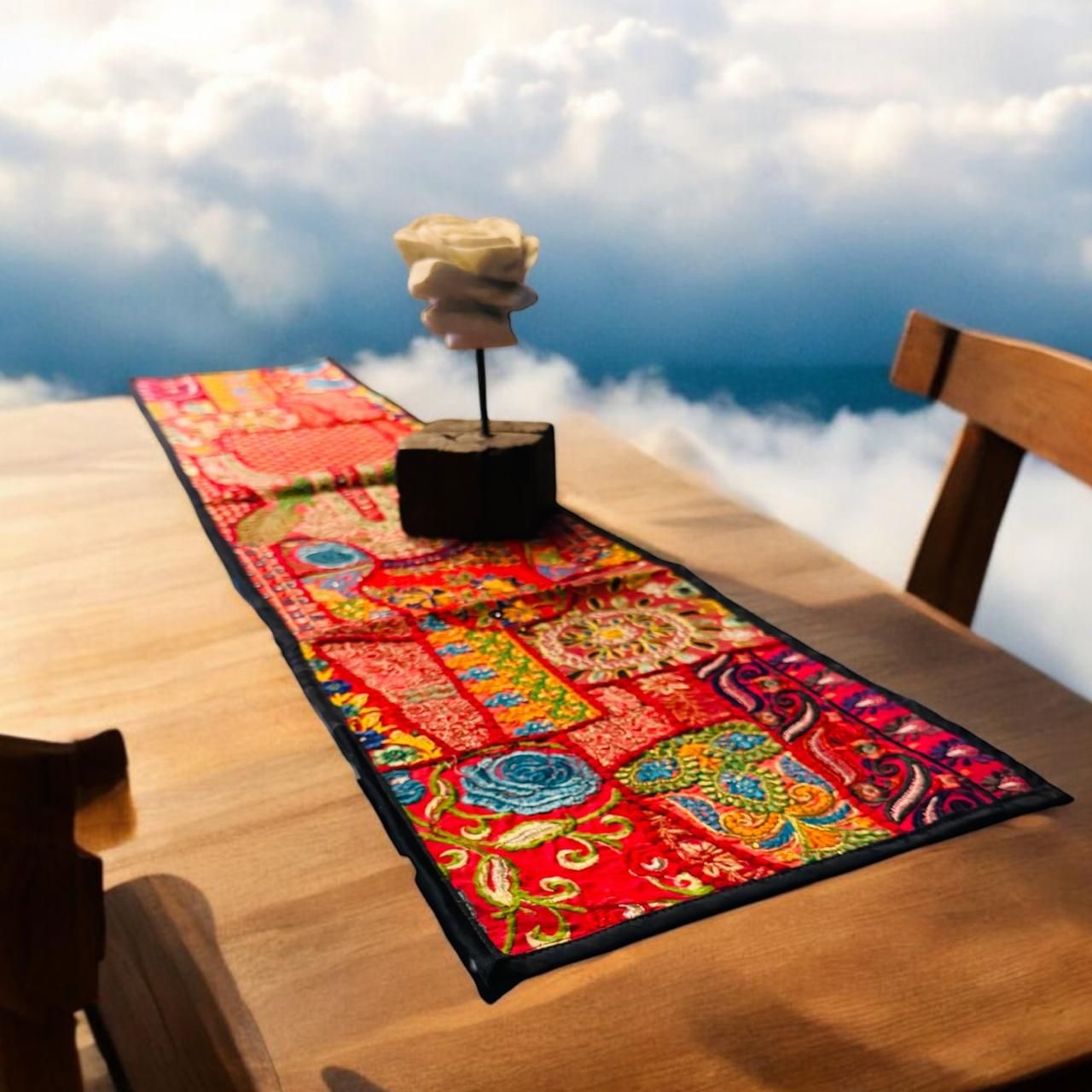 Embroidered Table Runner 18