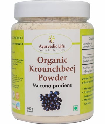 Ayurvedic Life Organic Krounchbeej Powder 200 Gm Pack of 1