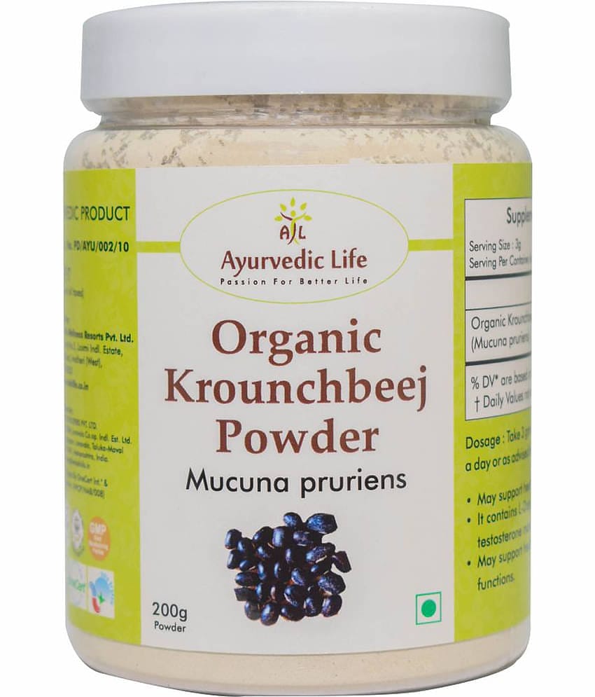 Ayurvedic Life Organic Krounchbeej Powder 200 Gm Pack of 1