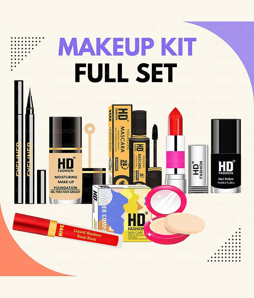 HD Fashion Makeup Kit Full Set, All-in-One Beauty Collection Makeup Kit Combo for Women 02