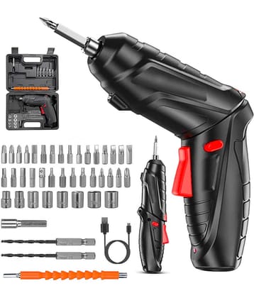 Portable Electric screwdriver rechargeable Battery with 46 Bits