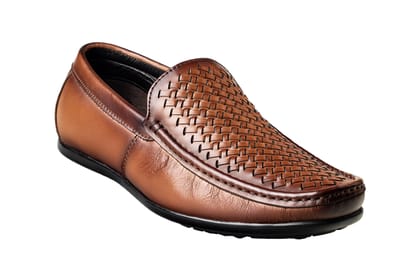 Beresford Gents Tan Shoe-Tan / 7 / Leather