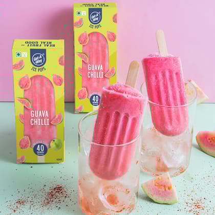 Guava Chilli Ice Pop