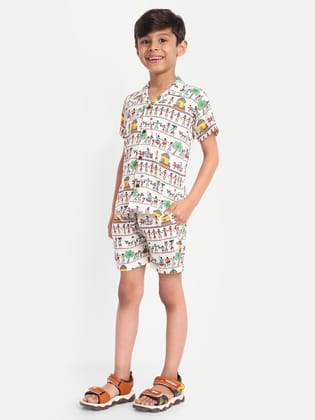 Kid's Co-Ord Set Multi colour
