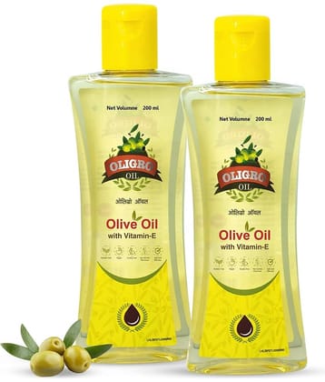 Oligro Olive Oil With Vitamin E 100 Ml (Pack Of 2)