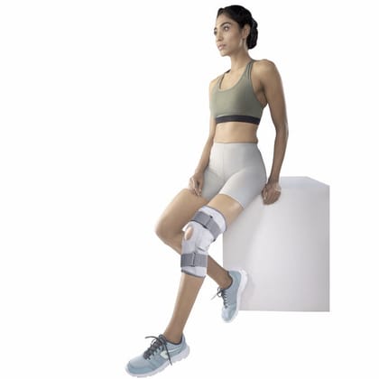 Vissco 0718 Stretchable Hinged Elastic with Open Patella-Small