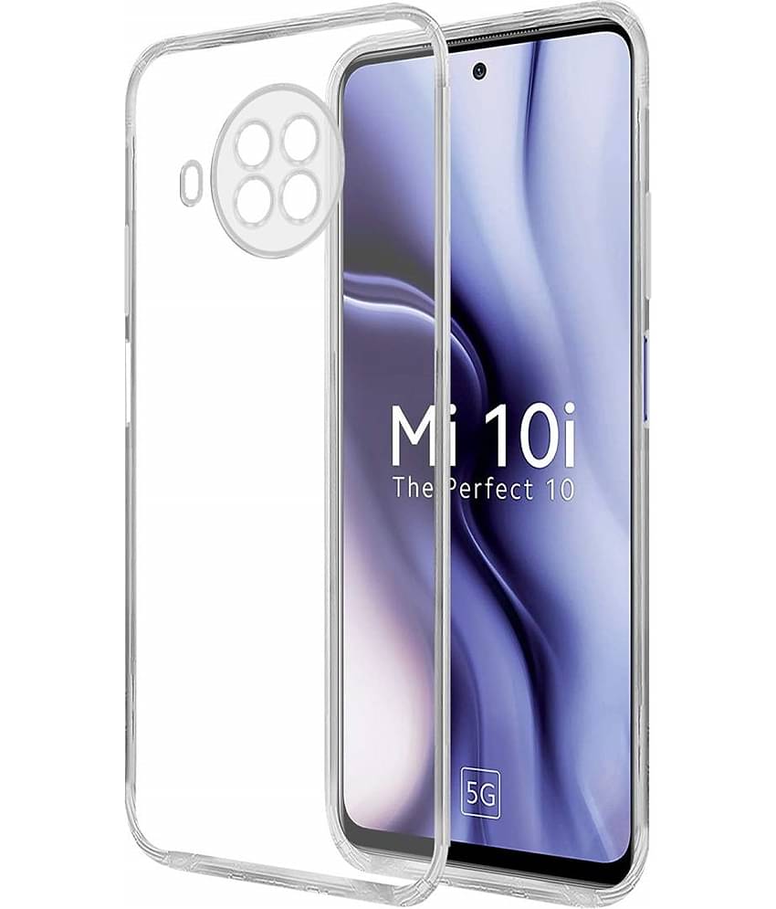 Case Vault Covers - Transparent Silicon Silicon Soft cases Compatible For Xiaomi Redmi 10i ( Pack of 1 )
