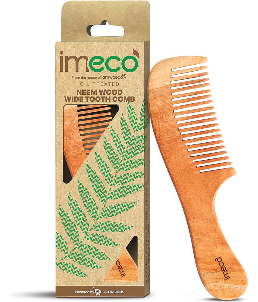 IMECO Wide Tooth Comb For All Hair Types ( Pack of 1 )