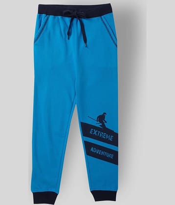 Cub Mcpaws Pack of 1 Boys Cotton Trackpant ( Blue )