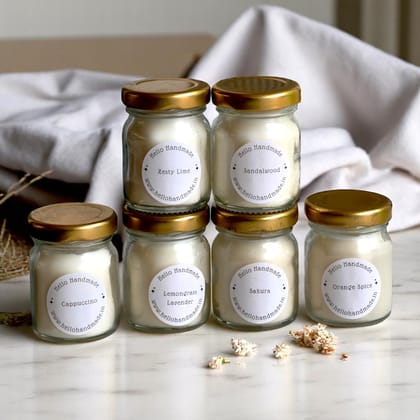Jar Candle Tester Pack-Pack of 6