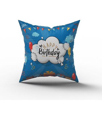 Ros - Multicolor Nylon Gifting Printed Cushion
