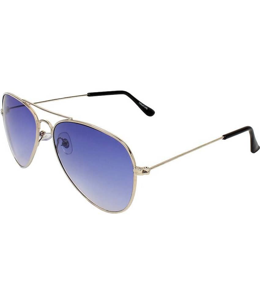 Creature - Blue Pilot Sunglasses ( Pack of 1 )