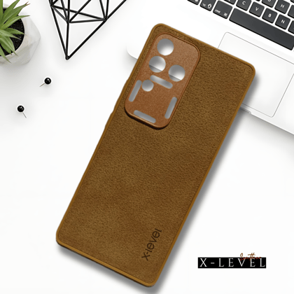X-LEVEL Brown Leather Case for Vivo V30