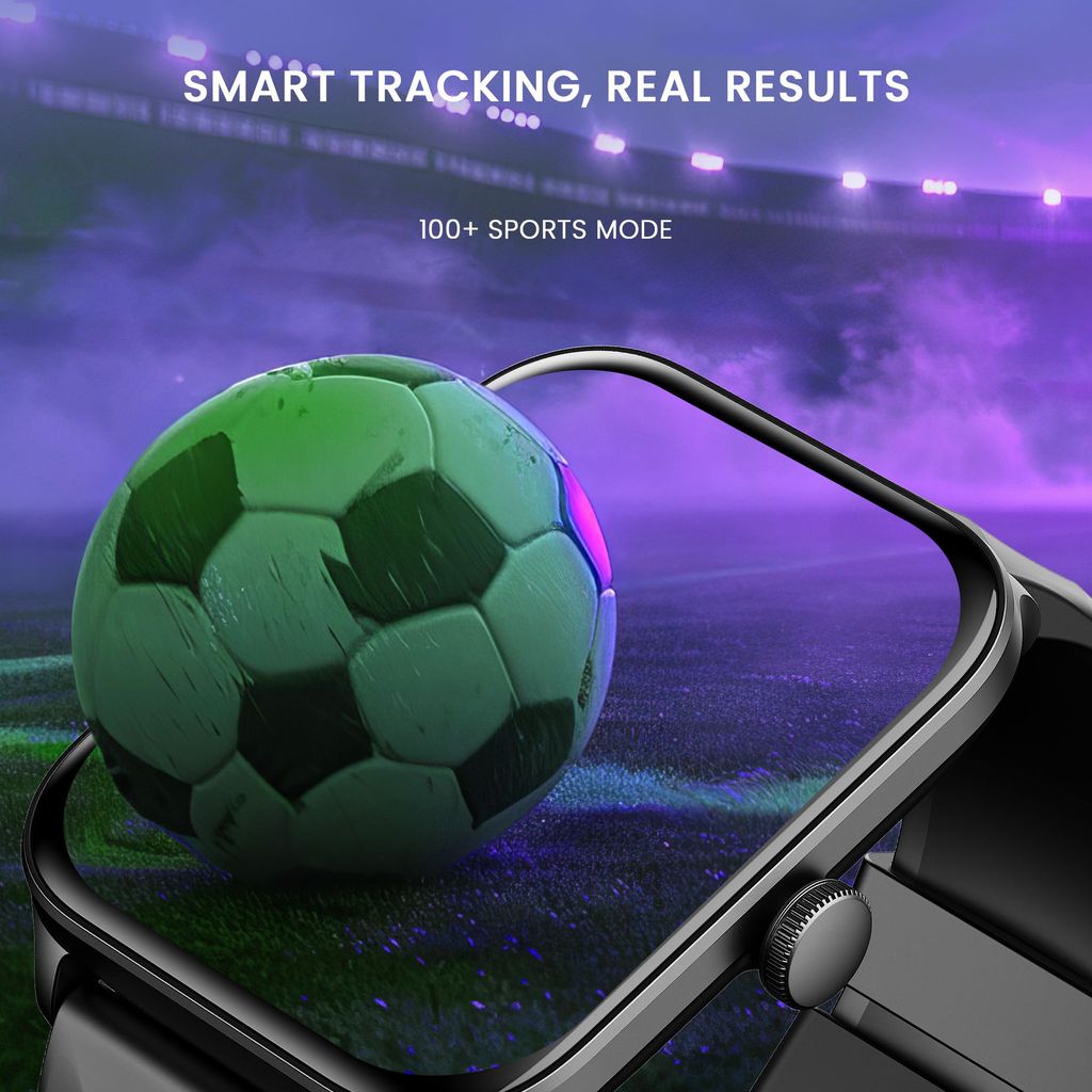 CELLECOR M5 Plus 2.01" IPS HD Display | 700 NITS | BT-Calling | AOD | IP67 | BT v5.4| Smartwatch - Black