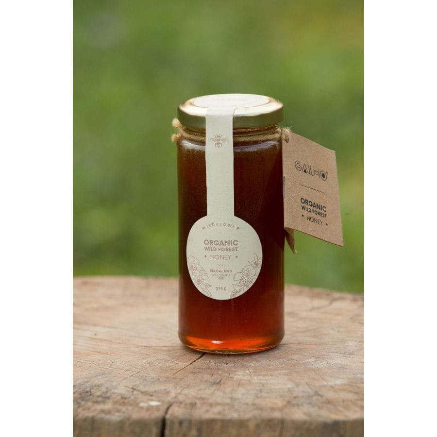 ORGANIC RAW HONEY (WILD FLOWER) - 320 gm