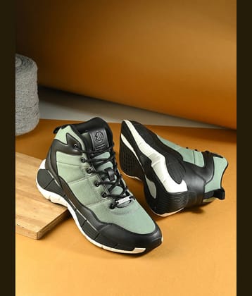 OFF LIMITS Green Men's Casual Boots