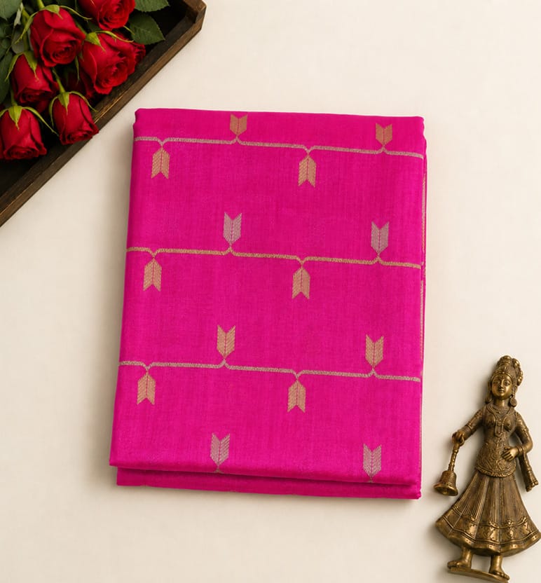 Handloom Chanderi Silk Saree