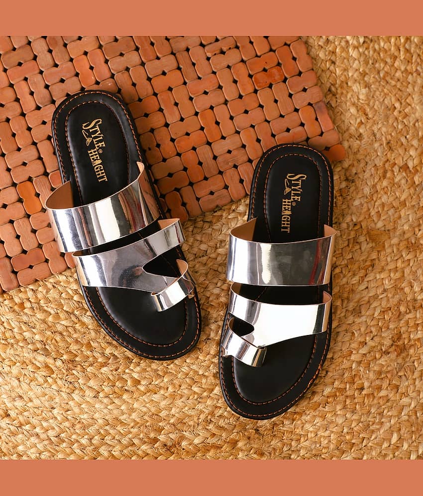 Style Height White Men's Daily Slipper