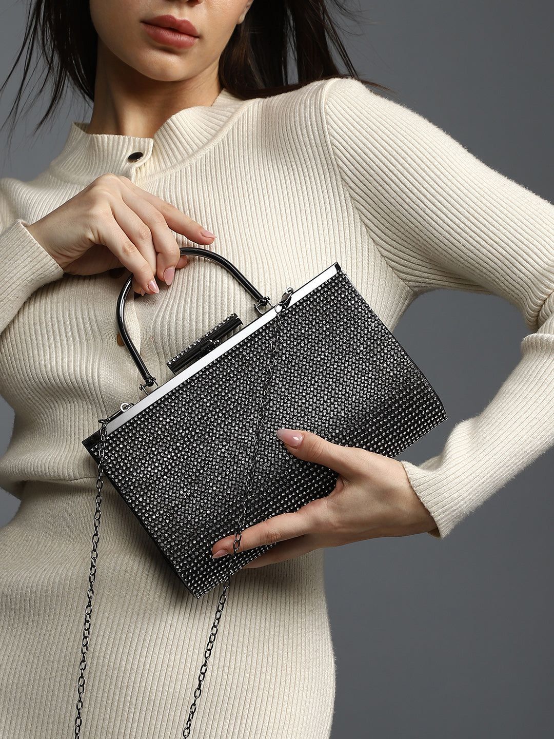 Bedazzling Beauty Clutch-Clutch
