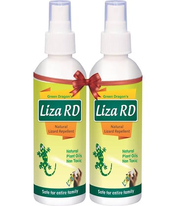 Green Dragon Lizard Spray Repellent Pack of 2