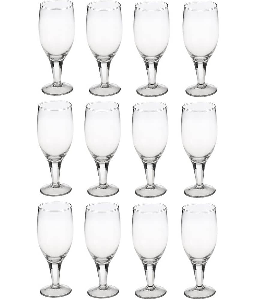 Afast Wine  Glasses Set,  180 ML - (Pack Of 12)