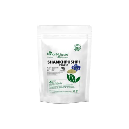 Kanan Naturale Shankhpushpi Powder 200 gm ( 100 gm x 2 Packs )  by Kerala Naturals