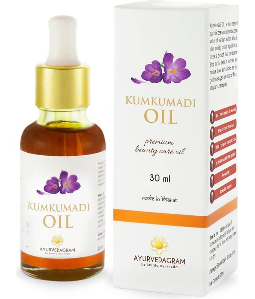 Kerala Ayurveda Kumkumadi Oil 30 ml |Sesame Oil Base | For Glowing, Radiant Blemish Free Complexion