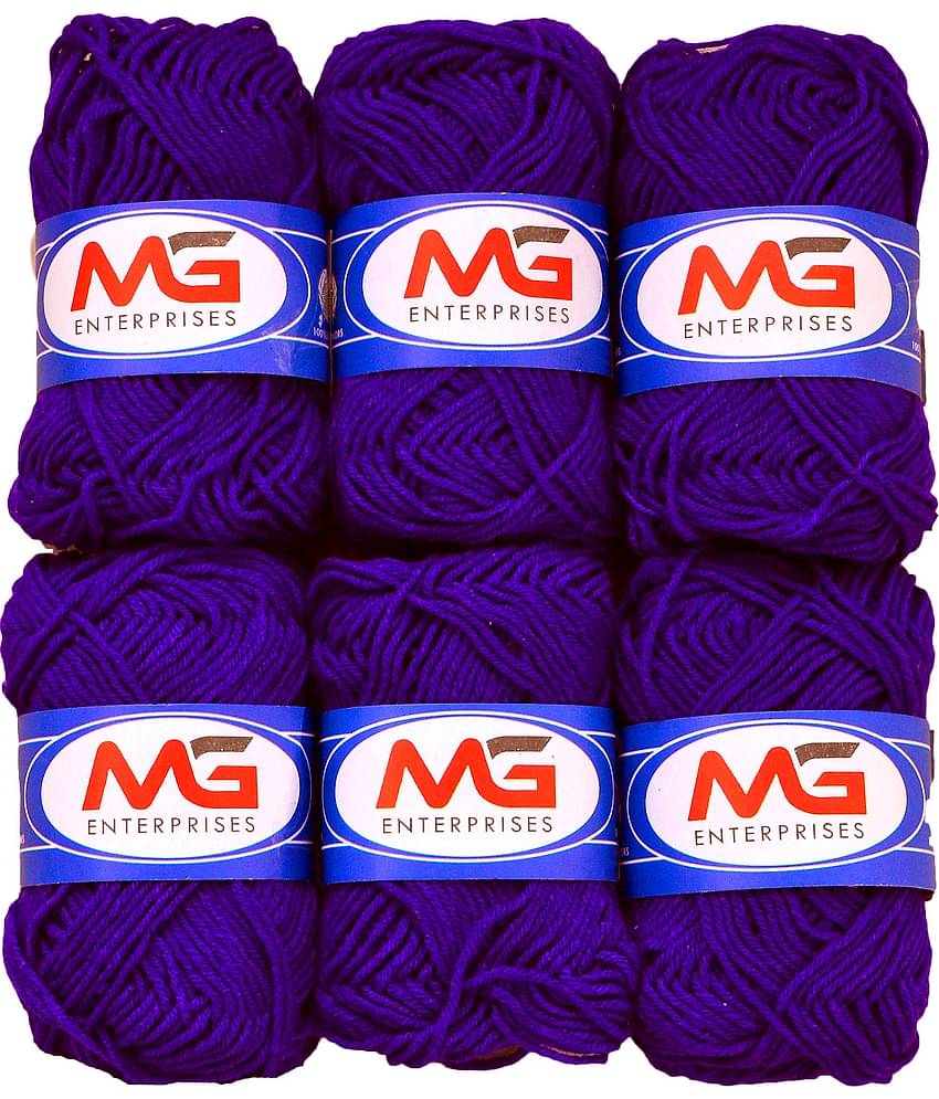 100% Acrylic Wool  Falsa 6 Pc M.G - Art-DDC