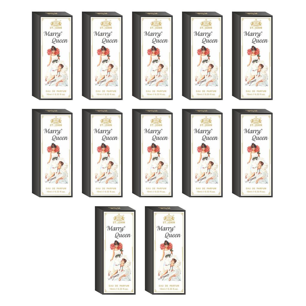 ST.JOHN Marry Queen Long Lasting Perfume 10ml (Pack of 12)