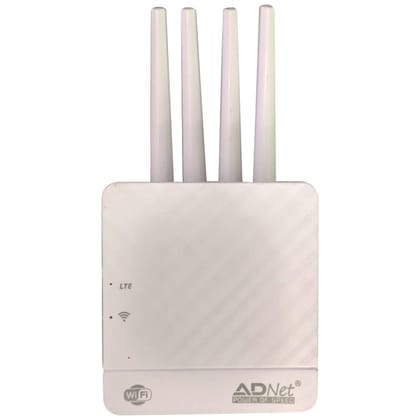 SIM Card Wi-Fi Router with High Speed Internet & Wider Wi-Fi Coverage Support External Antenna Support Reset, WPS Button