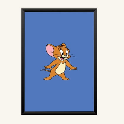 NOKKES Tom And Jerry Photo Frame Wall Poster 8X12 In Printed Poster Photo Paper 300Gsm Photo Frame For Wall Decoration _6