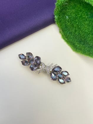 Stone Hair Clip 4074