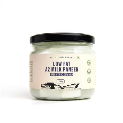 HR7166 HIGHLAND FARMS A2 COW MILK PANEER 200GM