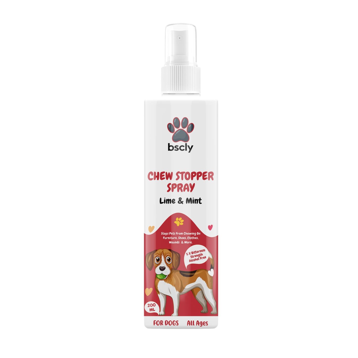 Bscly Chew Stopper Spray, 200 ml