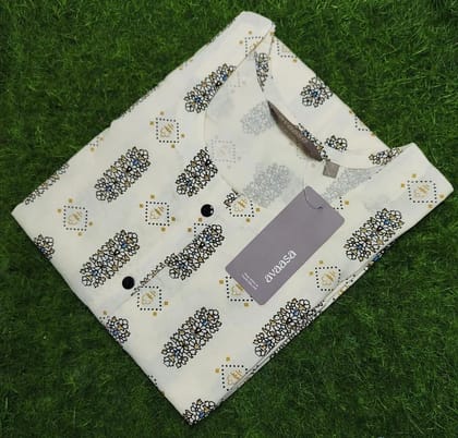 Avaasa top brand kurti side cut