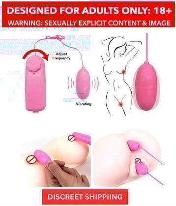 SR ENTERPRISE Happy Multi-Speed Single Mini Eggs Vibrating Massager Egg, Clitoris Stimulator Vibrator,